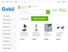 Tablet Screenshot of cukii.com
